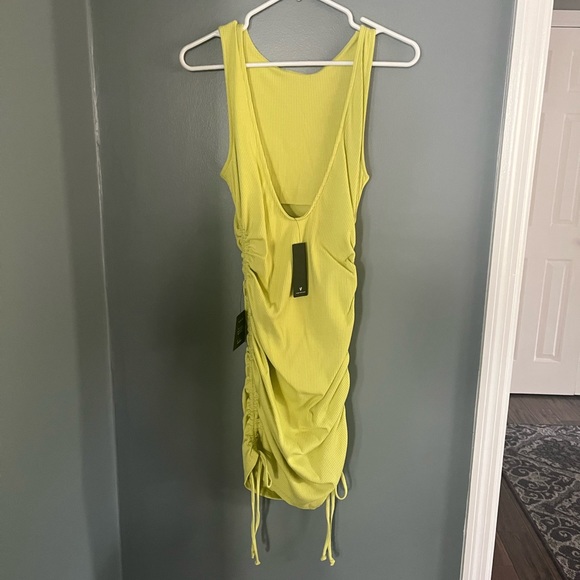 Lulus Neon Green Dress - Picture 5 of 7